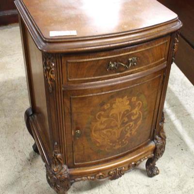 7 Piece Depression Satinwood Inlaid Bedroom Set with Full Size Bed – auction estimate $500-$1000 