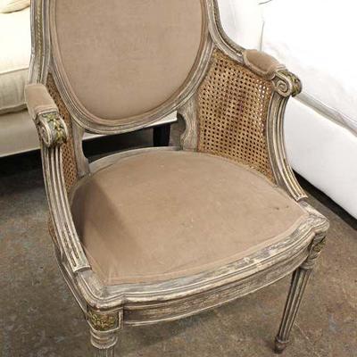  French Style Decorator Arm Chair â€“ auction estimate $100-$200 