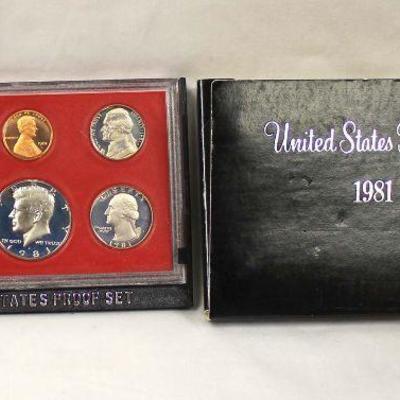  1981 United States Proof Set – auction estimate $5-$10 