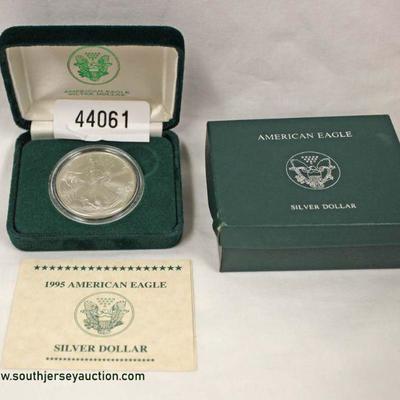  American Eagle Silver Dollar – auction estimate $20-$50 