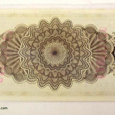  1933 Borough of Westville, New Jersey $5.00 Scrip – auction estimate $5-$10 