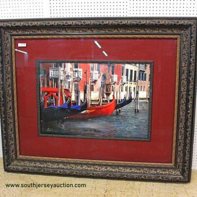  Large Photograph of Venice (2/100) signed â€œAnita Sanseverinoâ€ â€“ auction estimate $300-$600 