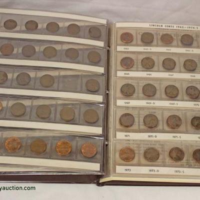  Book of Lincoln Cents with Pennies – auction estimate $10-$20 