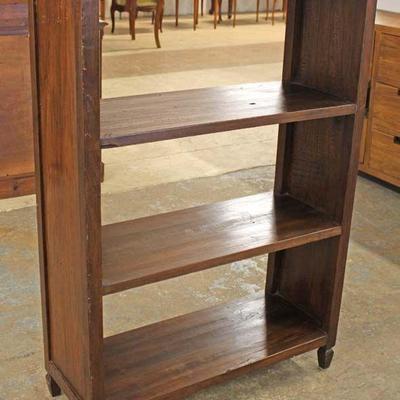  Antique Style Mahogany Open Bookcase – auction estimate $100-$300 