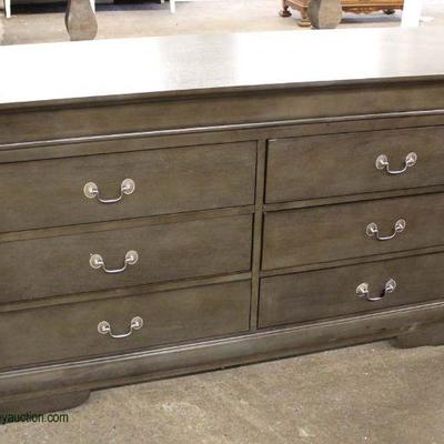 NEW 8 Drawer Distressed Dresser â€“ auction estimate $100-$300 