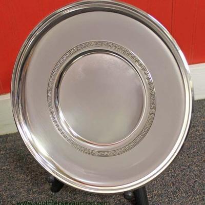 â€œGorhamâ€ Sterling Silver 10â€ Plate â€“ auction estimate $100-$300