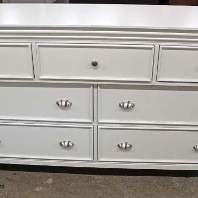 NEW Shabby Chic Style 7 Drawer Chest â€“ auction estimate $100-$300 