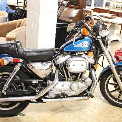 COOL VINTAGE 1991 “Harley Davidson” XLH-1200 Sportster with Original Paint, Mag Wheels, Running and with Extras, been in storage,...
