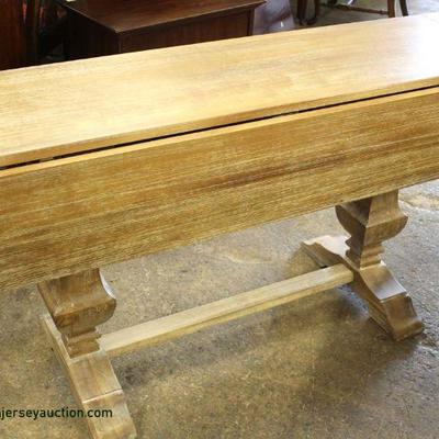 Reclaim Natural Finish Drop Side Country Breakfast Table â€“ auction estimate $100-$300