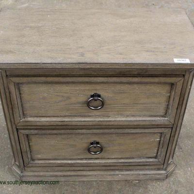 NEW Country Style 2 Drawer Night Stand â€“ auction estimate $50-$100 