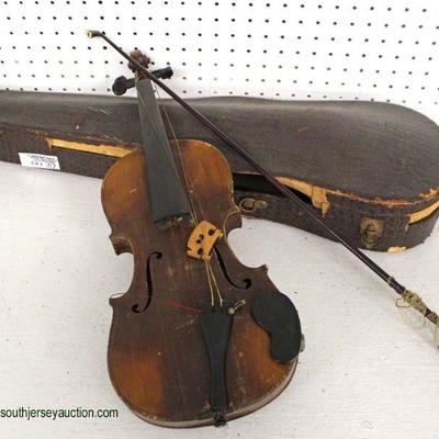  Selection of Violins in Cases – auction estimate $50-$200

  