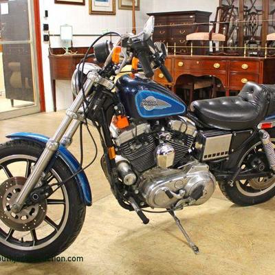 COOL VINTAGE 1991 “Harley Davidson” XLH-1200 Sportster with Original Paint, Mag Wheels, Running and with Extras, been in storage,...