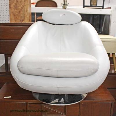 Modern Design Leather Lounge Chair – auction estimate $200-$400 