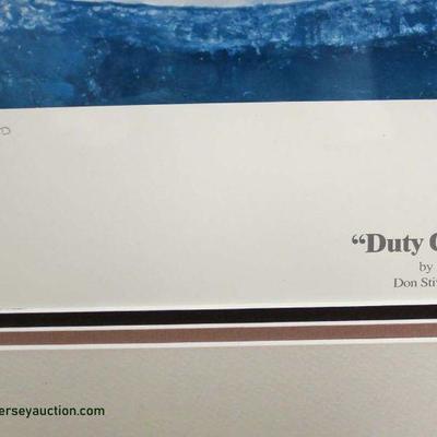 Limited Edition “Duty Calls” 1350/2500 signed “Don Stivers” with Certificate of Authenticity – auction estimate $200-$500 