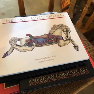 Books on carousel horses
