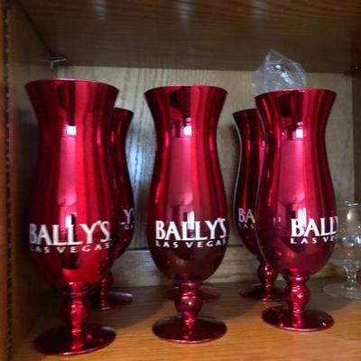 Bar glasses all new from Ballyâ€™s casino