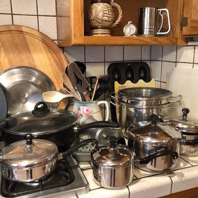 More pictures of pots and pans