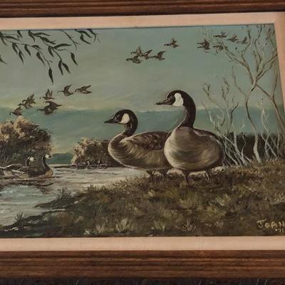 Duck painting 