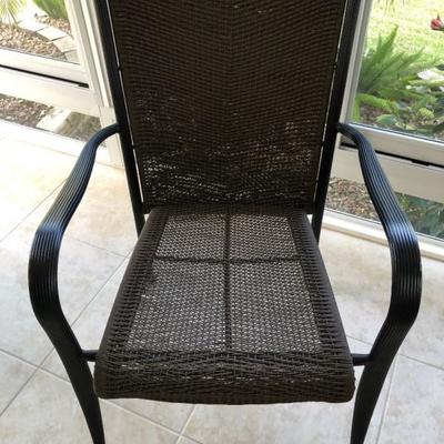 Faux-Stone Top Table with 4 Chairs - $695