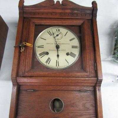 Simplex Time Recorder Upper Half Clock