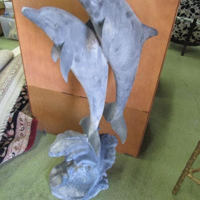 Cast Aluminum Dolphins