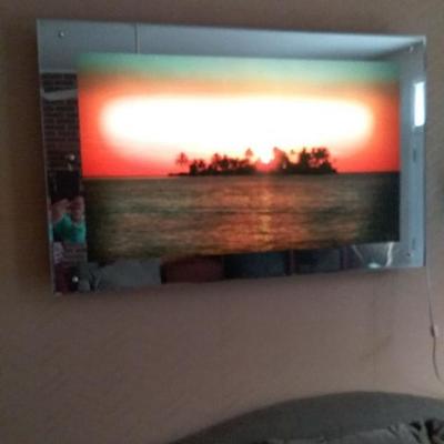 Backlit Poster Print Wall Art with Sound
