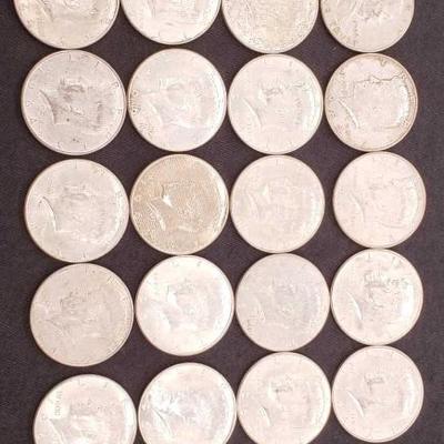 #485: 1948-P Franklin Half Dollar, 19z 1964 KennedyHalf Dollars Various Mints 250g
1948-P Franklin Half Dollar, 19z 1964 KennedyHalf...