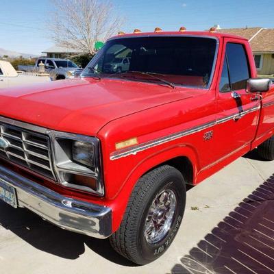 
#64: 1985 Ford F150 Single Cab Long Bed
Interior is in great shape, power windows. Manual trans. Tires have plenty of tread. Manual...