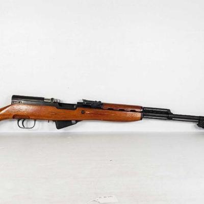 #310: Chinese SKS 7.62 Semi-Auto Rifle with Bayonet
Serial Number: K2186
Barrel Length: 20.5