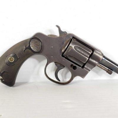 #208: Colt Pocket Positive .32 Police CTG Revolver with Holster
Serial Number: 166496
Barrel Length: 2.5