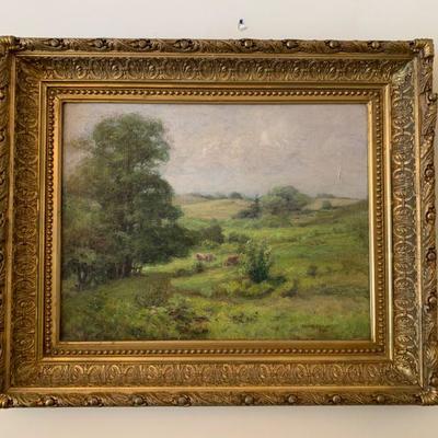 Bruce Crane, Oil on Canvas, 18 x 13.5