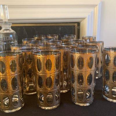 Vintage Cocktail Glasses