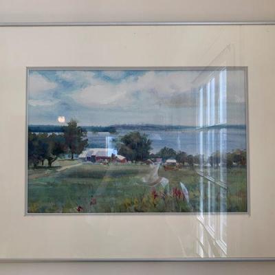 Judge, New Hampshire, Watercolor