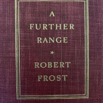 Signed by Robert Frost