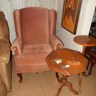 Wingback chair