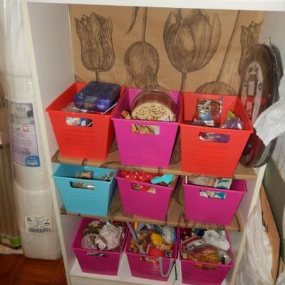 Crafting & sewing items 

