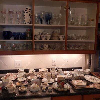 Glasses, teacups, & more