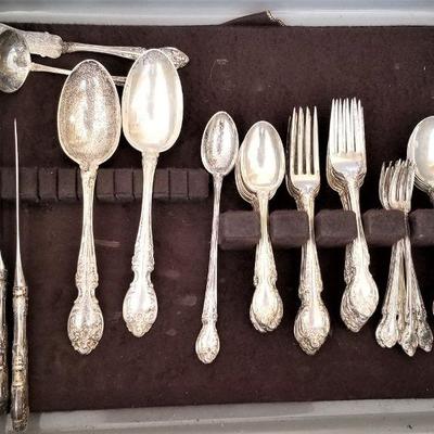 Sterling Silver flatware in the 
