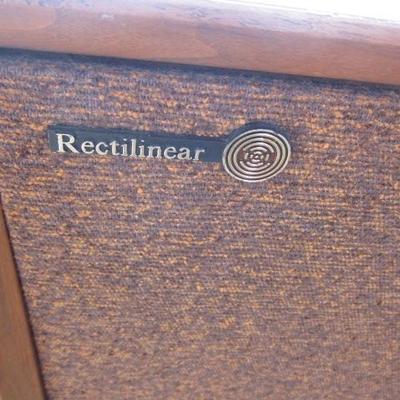 Rectilinear III 3 Vintage Speakers