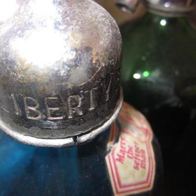 Liberty Colored Soda Bottles