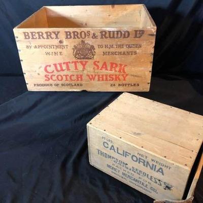 Vintage Wood Boxes 2