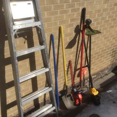 Ladder and Lawn Tools