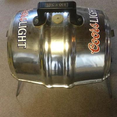 Coors Keg-A-Que Tabletop Barbecue