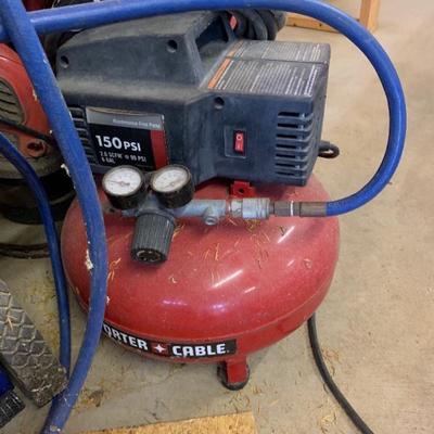 porter and cable air compressor