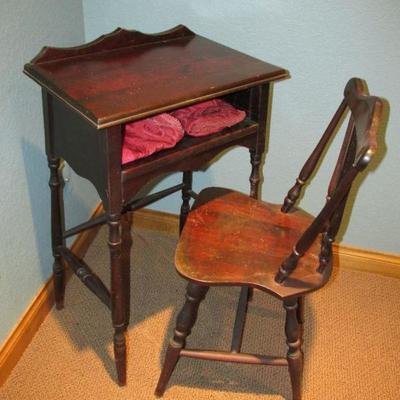 Antique child's desk