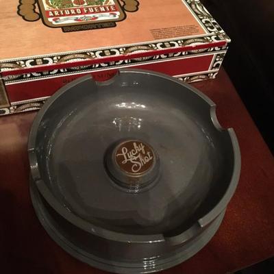 Abrams tank shell ashtray 