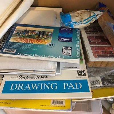 Craft room
paint, stencils, glue, brushes, decorations, scrapbook decorations, stationary art, box art, stamps, frame kit, wooden dowels,...