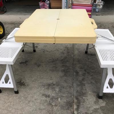 Folding picnic table $65