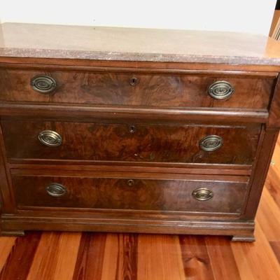 Antique  chest of drawers $120