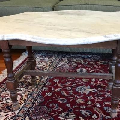 Marble coffee table $45